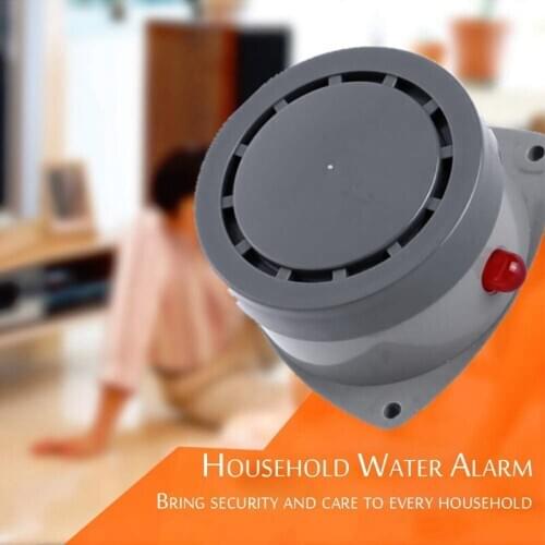 Basement Water Leak Detector Alarm, Flood Sensor for Water Leakage Detection, 110DB, Wireless, Waterproof and Battery-Operated