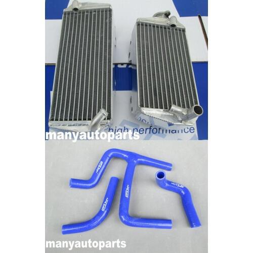 Radiator and hose FOR Suzuki RMZ450 RMZ 450 2008-2015 2009 2010 2013 2014 13 14 15