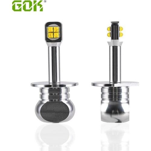 2Pcs H1 H3 LED H7 H4 H11 9005 9006 H1 LED Car Headlight CREE Chip Auto fog lamp 80W Driving Fog Light Automobile Lamp white