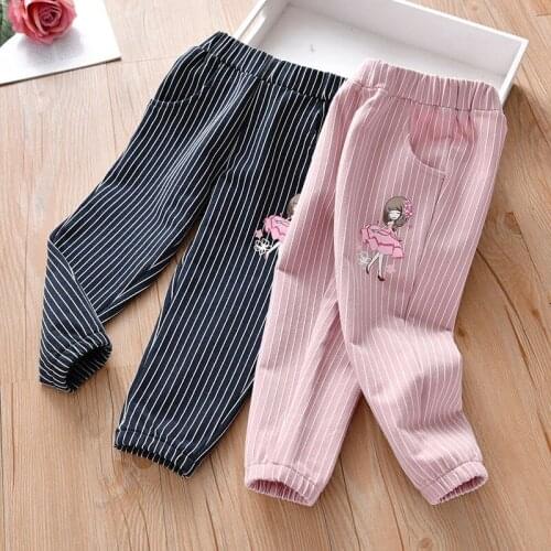 2020 baby girl casul pants slim stretch kids spring autumn long pant trouser children clothes