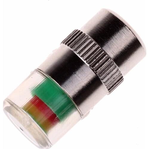 4PCS/lot 2.2bar 32PSI Tire Pressure Monitoring Car Tyre Tire Pressure Valve Stem Caps Sensor Eye Air Alert Tools Kit Car Styling