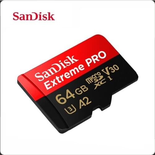 SanDisk Extreme Pro Micro SD Card 256GB 512GB Flash Memory Card Up to 170MB/s 64GB 128GB Class10 U3 V30 A2 cartao de memoria