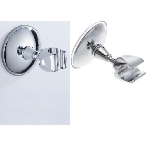 Adjustable Strong Suction Cup Shower Head Holder Bracket Stand 360 degree Swivel