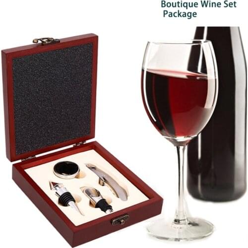 Wine Opener Set Professional Handle Corkscrew Power Bottle Opener Essential Kichen Tools Wine Knife Gift for Red Wine Lovers
