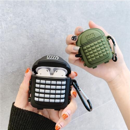 Silicone Case For Apple Airpods 1 2nd Wireless Bluetooth Shockproof Earphone Cases For Apple AirPods 3D Headphone case