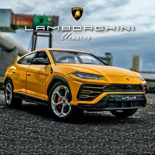 1:24 Lamborghini Urus SUV Off-road Vehicle Simulation Alloy Car Model Collect Gifts Toy