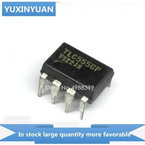 10PCS/LOT TLC555CP TLC555 TLC 555CP 555 DIP8 in stock