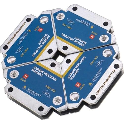 4pcs Magnetic Welding Holders Multi-angle Solder Arrow Magnet Weld Fixer Positioner Ferrite Holding Auxiliary Locator Tools