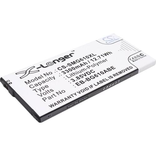 CS 3300mAh/12.71Wh battery for Samsung A6s Dual SIM TD-LTE SM-J737T,SM-J737V EB-BG610ABA EB-BG610ABE,EB-BG611ABE
