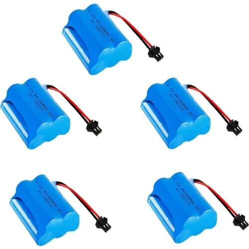 6V NI-CD Battery for for RC Toy Electric toy security facilities electric toy AA battery 6V 1400mah NICD Battery with SM-2P Plug
