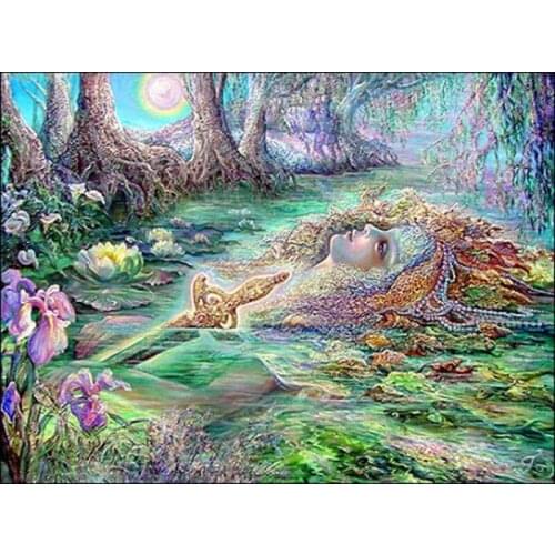 5D DIY Full Diamond painting Fantasy Poseidon embroidery Home Decoration Handicrafts Cross stitch