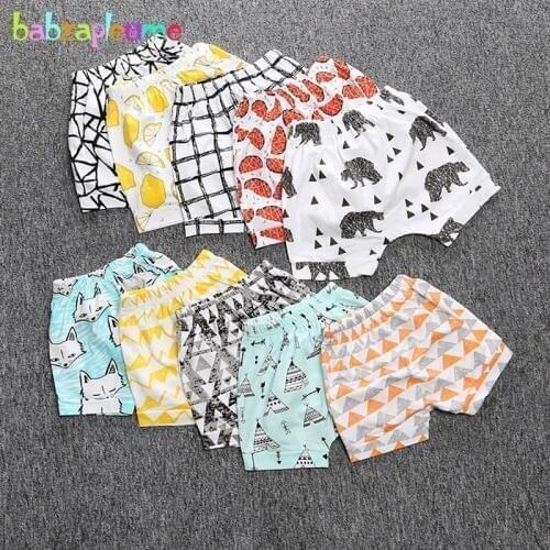 Babzapleume 3-24Months/Summer Newborn Shorts Cartoon Cute 100% Cotton Infant Haren Pants Baby Boys Girls Toddler Pantie BC1230