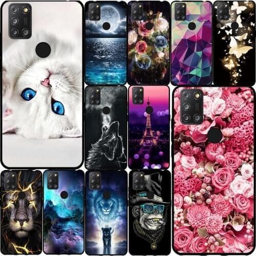 For Alcatel 3X 2020 4CAM Cover Soft TPU Silicone Coque For Alcatel 3X 3 X 2020 4CAM Case Cute Bag For Alcatel 3X 2020 Shell Capa