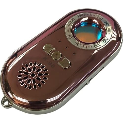 Women Anti-Spy Hidden Cam Laser Detector Spy Camera Finder with Eight IR Light for Personal Safe