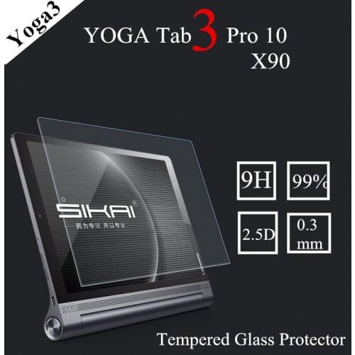 Lenovo Yoga Tab 3 10.1 Pro X90 Glass Protector For Lenovo YOGA Tab3 PRO 10 Yt3 X90M X90F X90L Tempered Glass Screen Protector