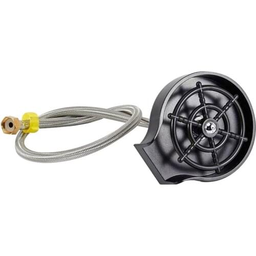 LUDA Faucet Glass Rinser For Kitchen Sink Automatic Cup Washer Bar Glass Rinser Coffee Pitcher Wash Cup Tool