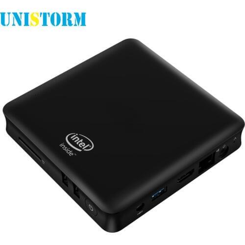 Unistorm Windows 10 Mini PC Computer with Original Licence Intel Atom Z8350 Quad Core 2G 32G WIFI BT 4.0 HDMI&VGA dual output