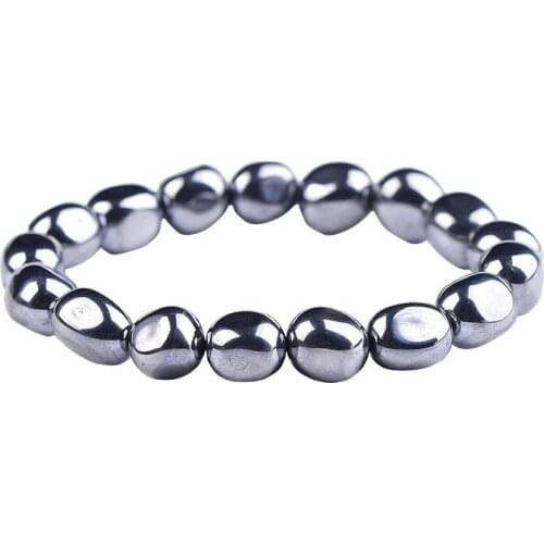 Wholesale JoursNeige Terahertz Natural Stone Bracelets With Shape Beads Energy Bracelet Healthy for Women Men Crystal Jewelry