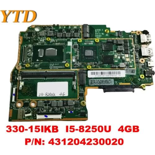 Original for Lenovo 330-15IKB Laptop motherboard 330-15IKB I5-8250U 4GB PN 431204230020 tested good free shipping