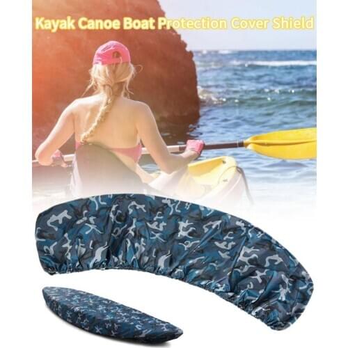 Universal Kayak Cover UV Resistant Waterproof Canoe Boat Storage Cover Support Dropshipping
