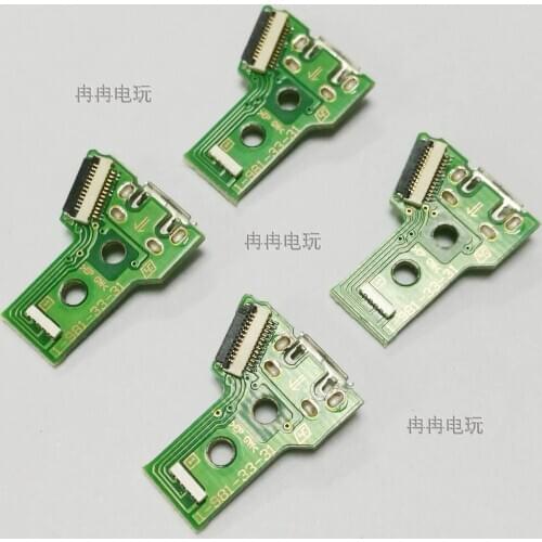 USB Charging Port Socket Charger Board Replacement Repair Parts For PS4 Controller JDS-040 JDS040 Board 50pcs/lot