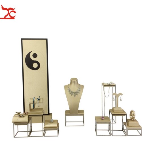 Tai Chi Design Jewelry Display Rack Stand Stainless Steel Jewelry Earring Display Necklace Showcase Jewelry Display Rack Holder