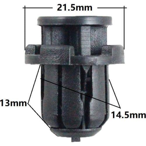 10x For 14.5mm Auto Bumper Retainers Rivets Push-Type Fasteners Clips Car accessories For Suzuki Ford