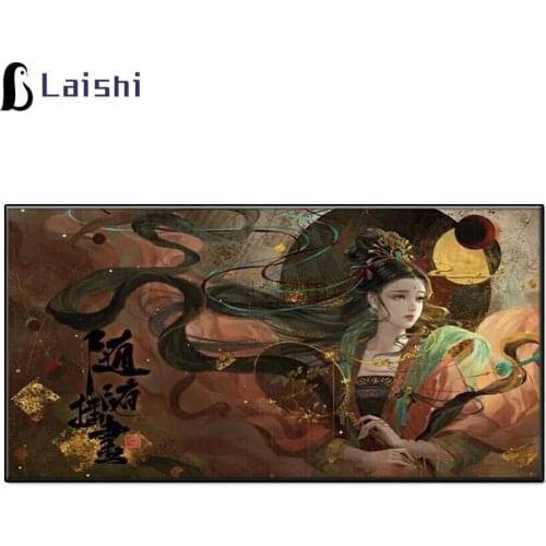 5d DIY diamond embroidery Retro woman full square round diamond painting cross stitch kit 5D mosaic stickers home decoration