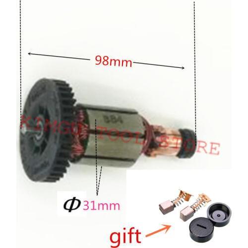 Armature Engine 619218-8 510091-8 519184-8 for MAKITA DGA452RMJ BGA452SFE BGA452RFE3 DGA452 BGA452 BGA402RFE Motor Engine