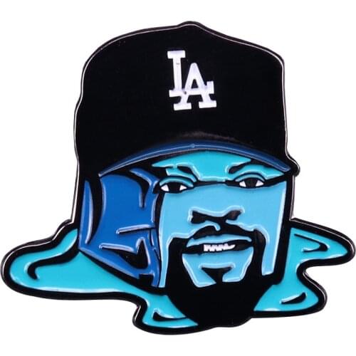 HOSENG Los Angeles Dodgers Fans Collection Blue Alloy Brooch Funny Badge Lapel Enamel Gift Pin HS_907