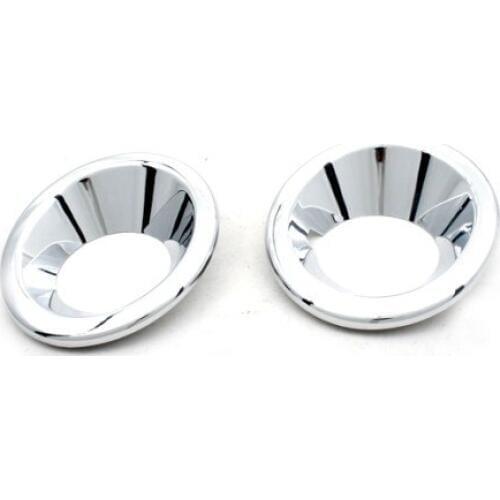 Car Styling Chrome Front Fog Light Cover Trim for Land Rover Discovery 3