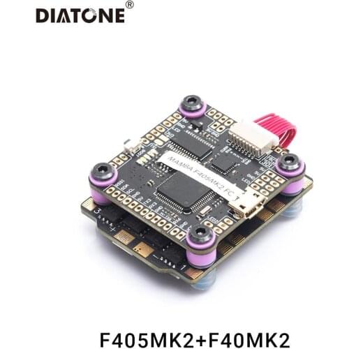 DIATONE MAMBA F405 MK2 F40 STACK 3-6S MPU6000 F4 Flight Controller 40A BLHELIS 4in1 ESC for RC FPV Racing Freestyle Drones DIY