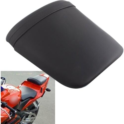 Motorcycle Black Passenger Rear Seat Pad Leather Pillow For Honda CBR 600 RR CBR 600RR CBR600 RR 2003-2006 2004 2005