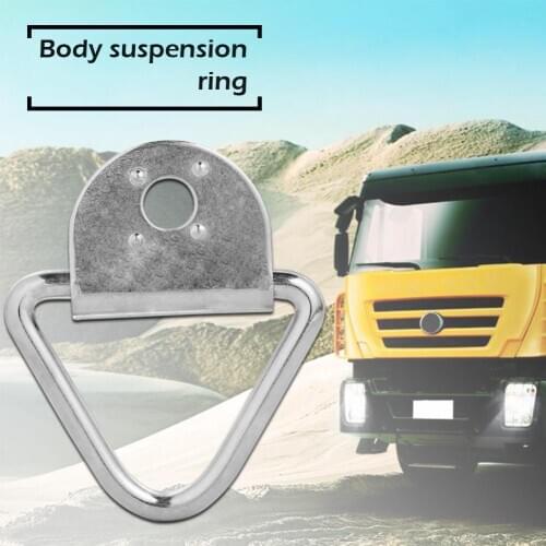 Tie Down Lashing Ring+Cheat Bolt-on Anchor for Truck Trailer Van Boat Horsebox Metal Makings Product Size 78*65*11 Mm