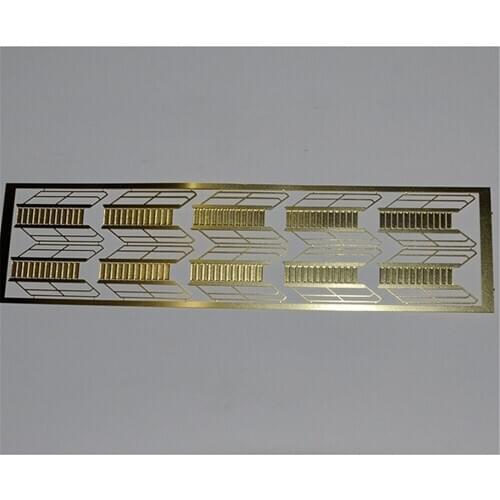 Brass Etching 1:100 Inclined Ladders for RC Simulation Boat Ship Model Making Accessories