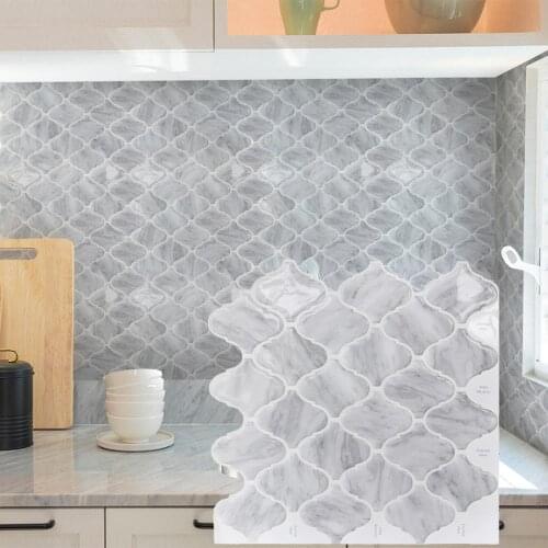 Mosaic Tile Wall Sticker Self Adhesive Home Kitchen Bathroom Decoration
