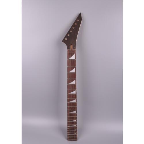 Unfinished 24 fret 25.5 Inch Electric guitar neck locking nut Canada maple+Rosewood Fretboard