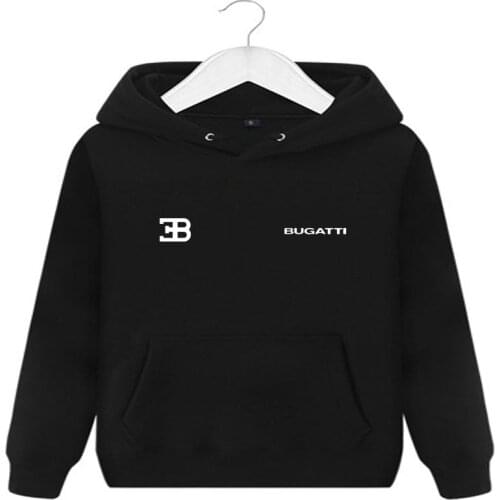 2021 Fashion new Bugatti pullover hoodie printing hoodie men and women autumn and winter sports hoodie