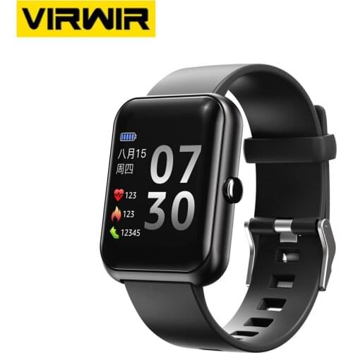 VIRWIR 2021 New 1.3 Inch Men Women Sport Waterproof Smart Watch Blood Pressure Oxygen Test Fitness Smartwatch For Xiaomi Iphone