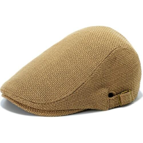 Fibonacci 2020 Autumn New Berets High Quality Retro Adult Berets Men Cotton Cabbie Flatcap Hats for Womens Newsboy Caps