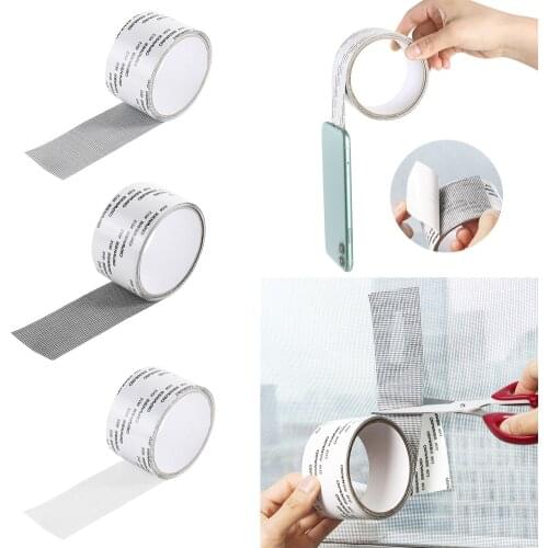 Window Net Anti-mosquito Mesh Sticky Wires Patch Repair Tape new Screen Window Door Mosquito Netting Patch Repair Broke