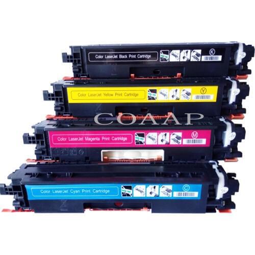 4 Pack Compatible toner cartridge CF350A CF350 350a CF351A CF352A CF353A 130A for hp LaserJet Pro MFP M177FW M176N M176 M177