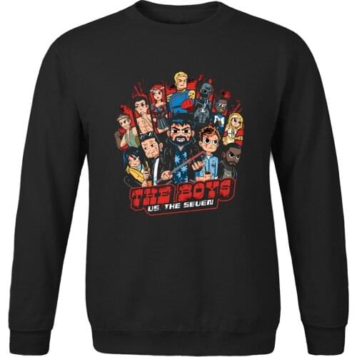 Mens spring autumn Funny 2020 clothings Leisure popular tracksuits The Boys Cartoon Harajuku Hip Hop Streetwear New Sweatshirts