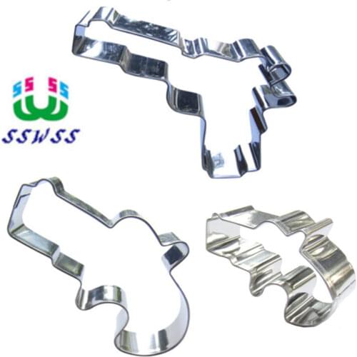 All Kinds Of Pistols Shape Cake Decorating Tools,Baking Molds,Give Loves Pistols The Best Gift For Friends,Direct Selling