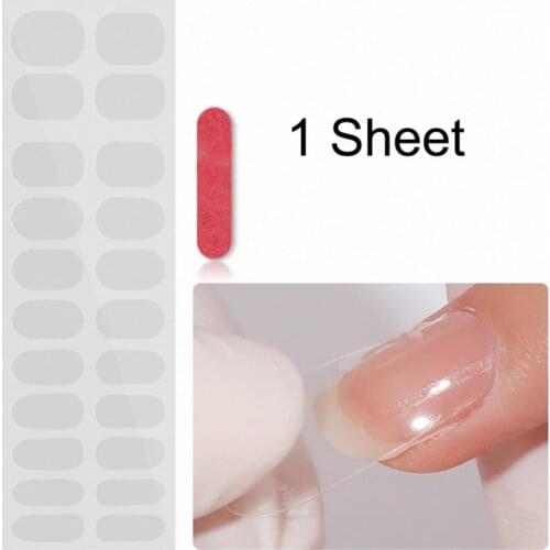 Nail Guard Film Easy to Use Minimalistic High Viscosity Nail Polish Glue Protective Sticker for Girls Nail accessories