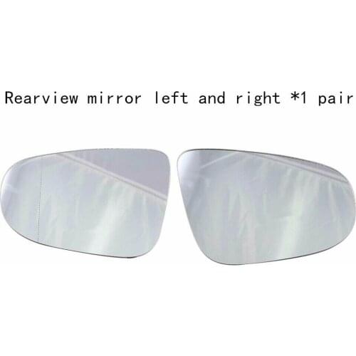 1K0857521 3C0857521 Car Exterior Driver Side Left Right Rearview Mirror Glass For VW Passat GTI Golf Jetta MK5 Rabbit EOS Superb