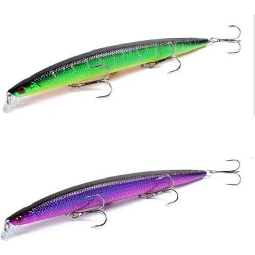 1PCS 24g 180mm Swim baits Bass Big Fish Crankbaits Fishing Lure Sinking Floating Wobblers for Pike Minnow Lure Fishing Tackle