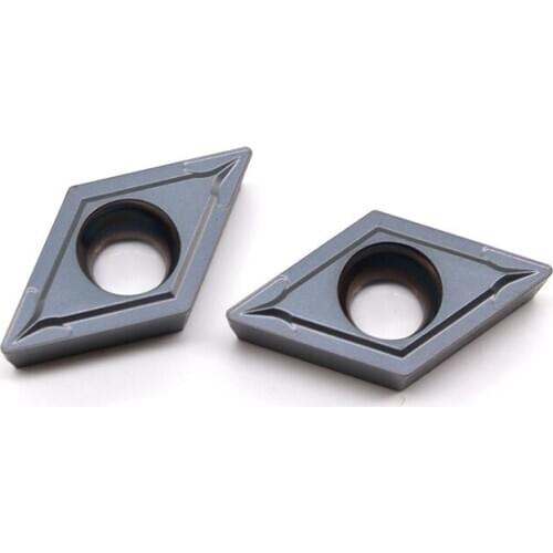 10Pcs DCMT11T304 DCMT11T308 Carbide Insert Slotted Cutting Knife Blade Internal Turning Cutting Tools