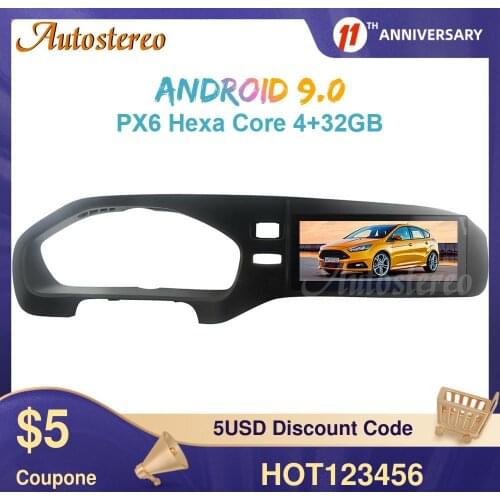 4+64G Android 9.0 Touch Screen Auto Car GPS Navigation For Voor Volvo V40 2011-2018 Auto Radio Automotivo Headunit Stereo Player