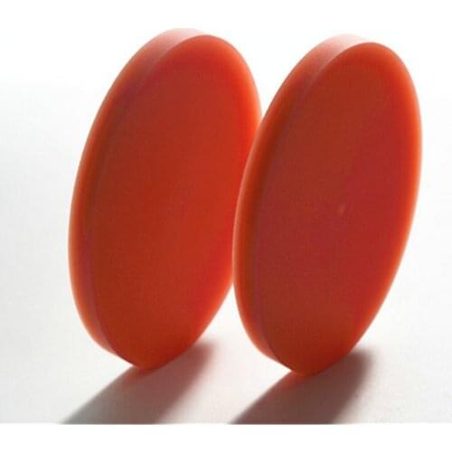 8pcs/lot 98*12mm Pink color Dental PMMA blocks Made in China Dental Lab Material Dental Cad Cam Pink PMMA Discs Blocks